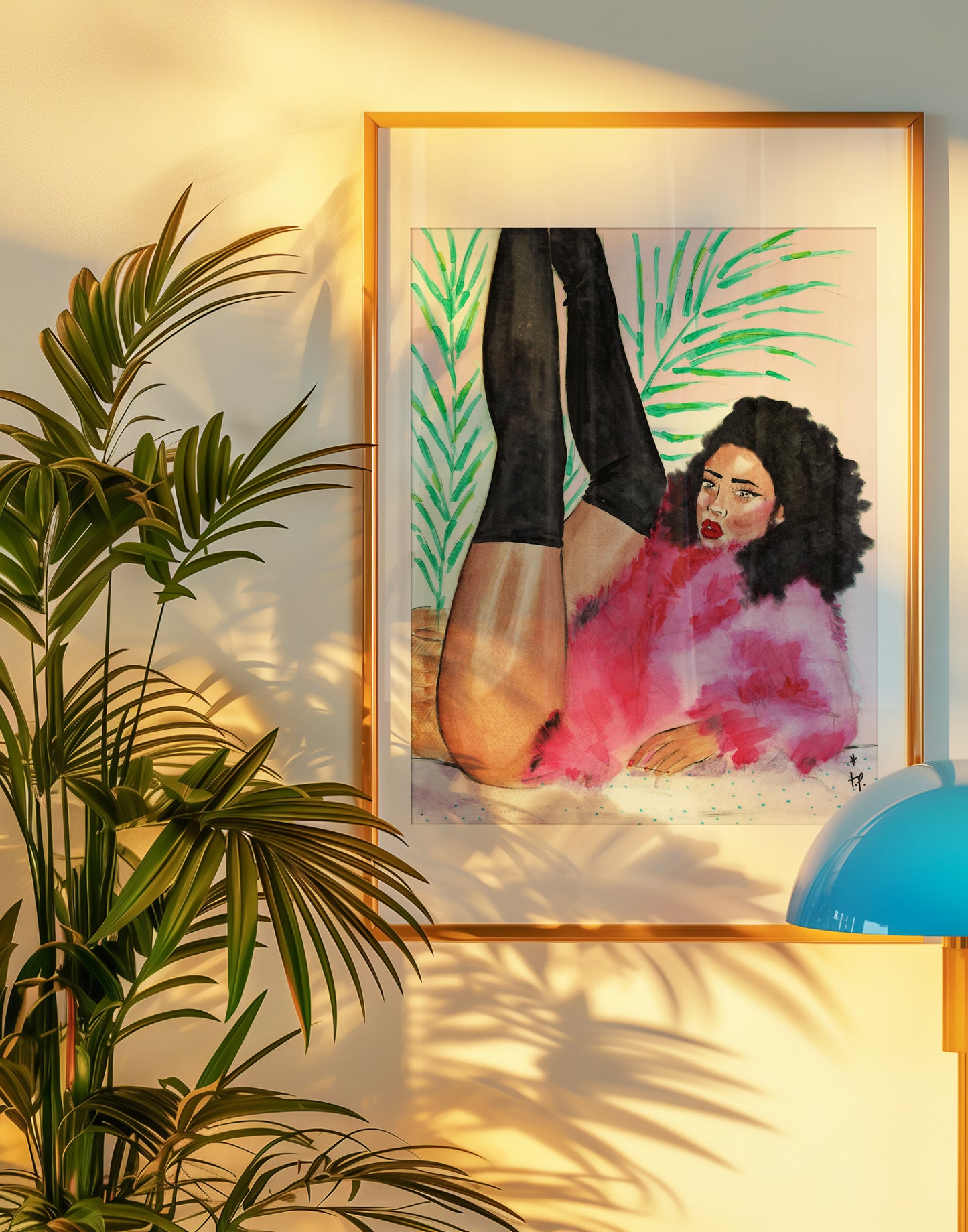 American Apparel - Art Print