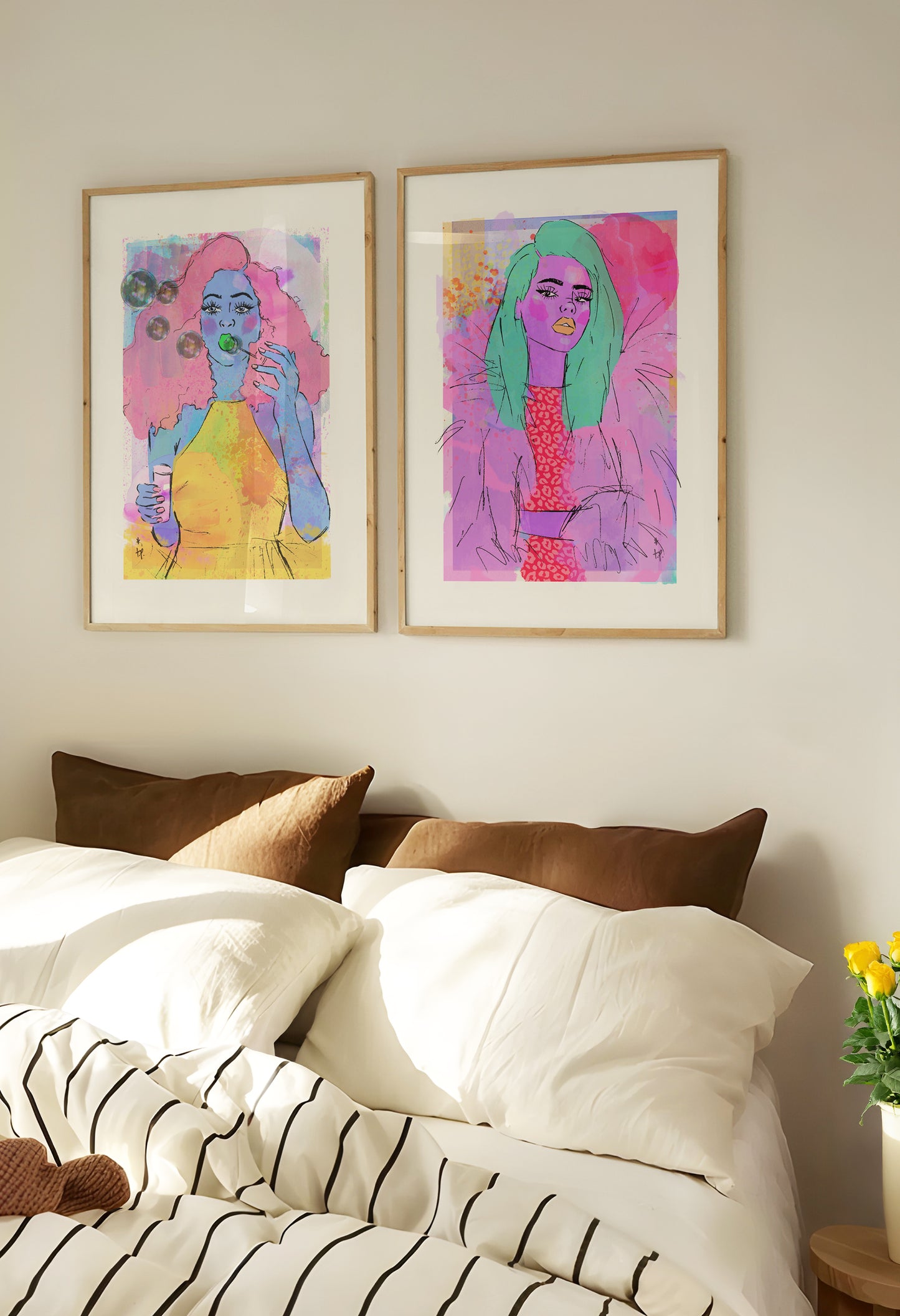 Fluffy - Illustration Print
