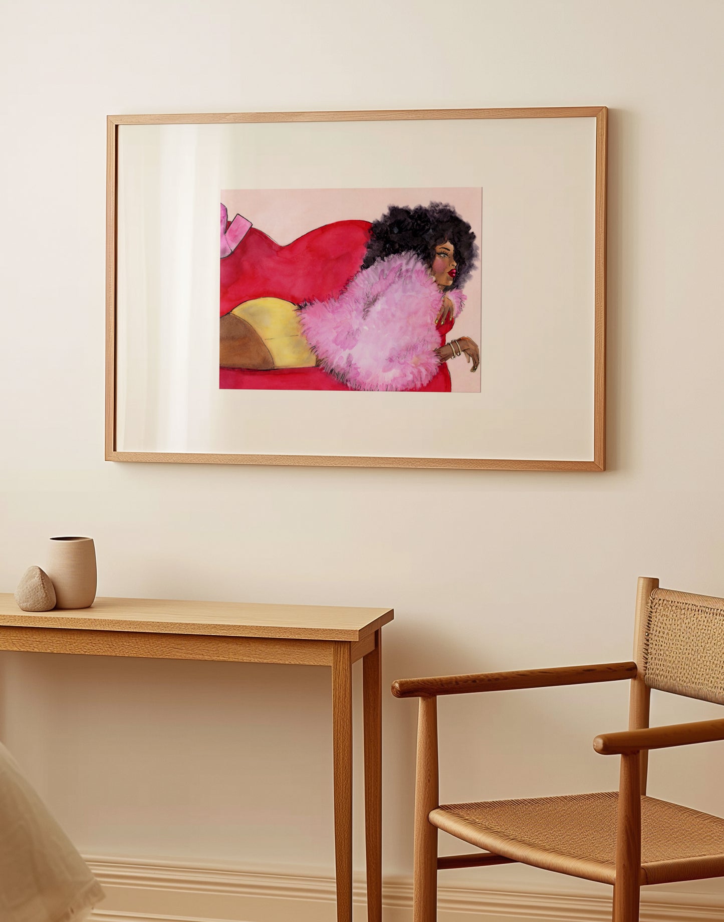 Heart Couch - Art Print
