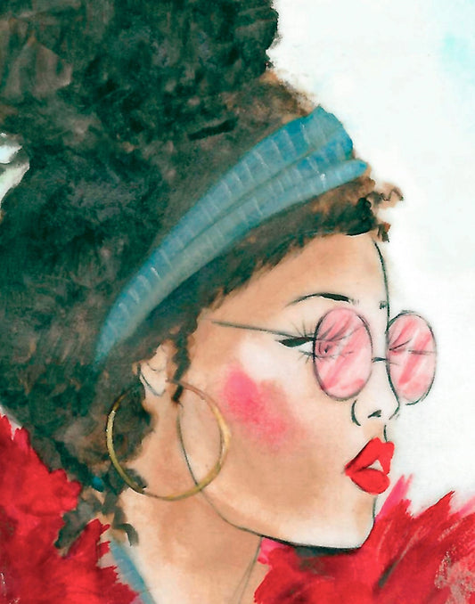 Plant Lady - Art Print