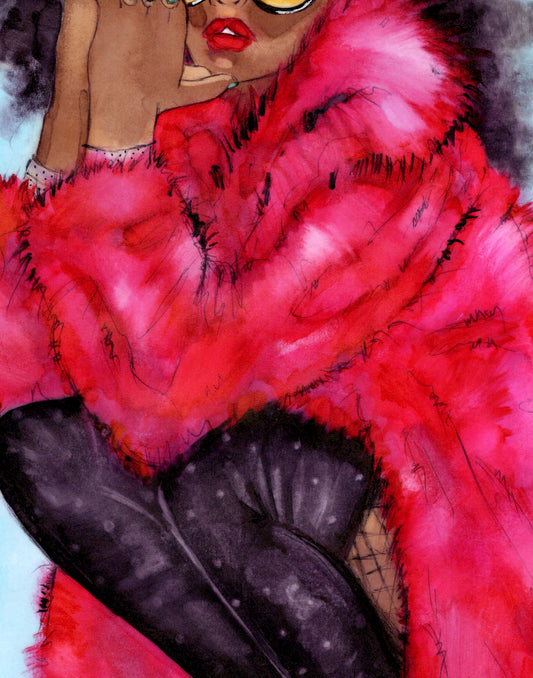 Red Riding Hood - Art Print