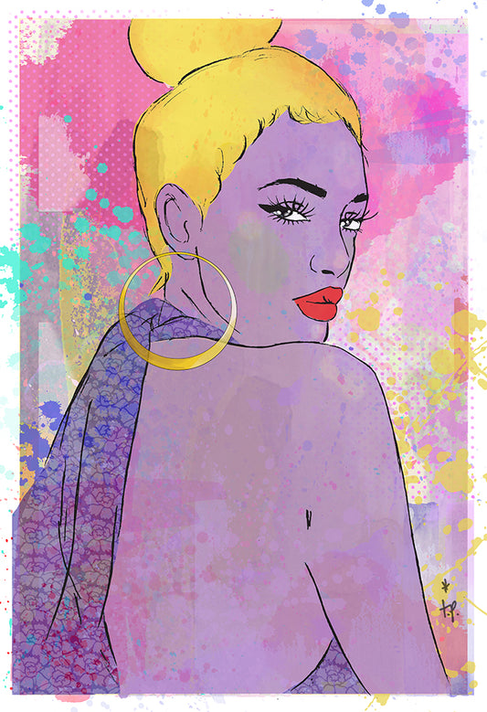 Wall Art - New Me Who Dis