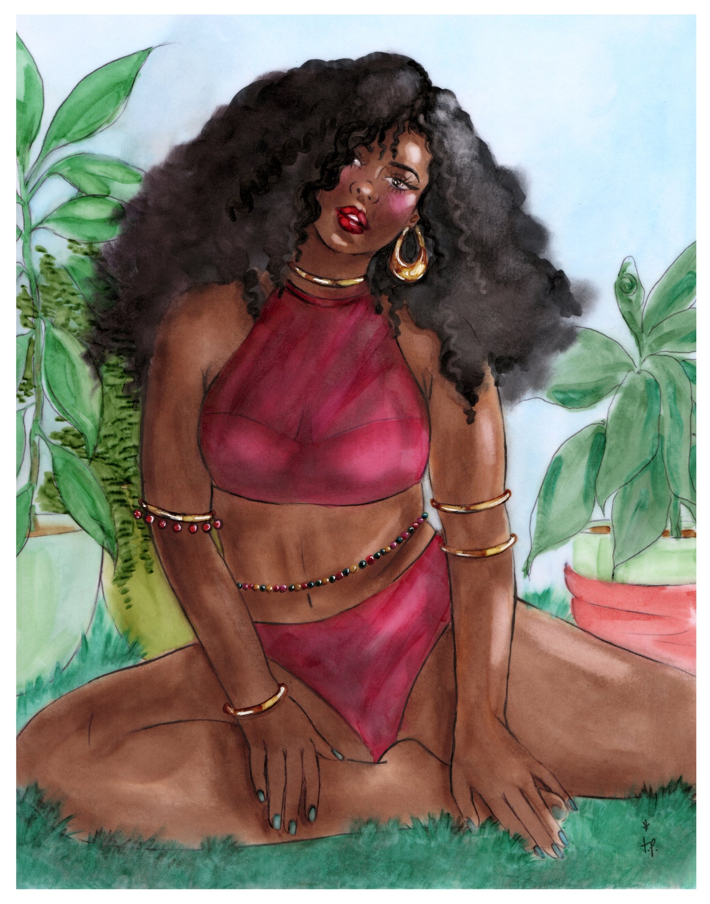 Adwoa - Art Print