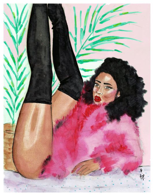 American Apparel - Art Print