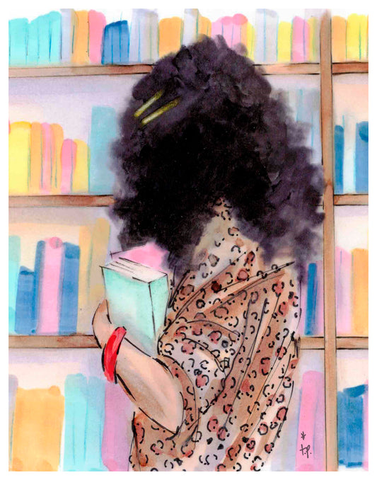 Library - Art Print