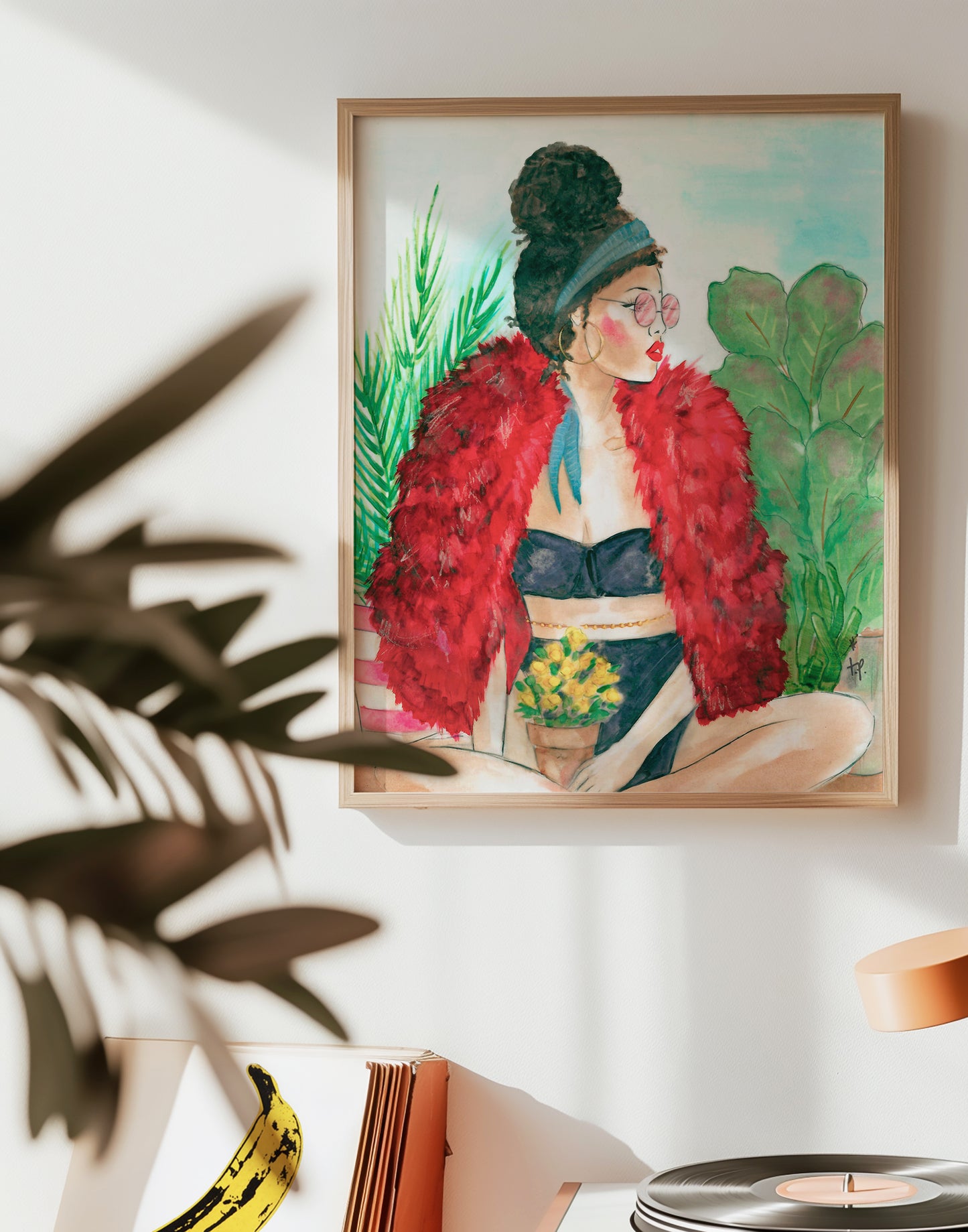 Plant Lady - Art Print