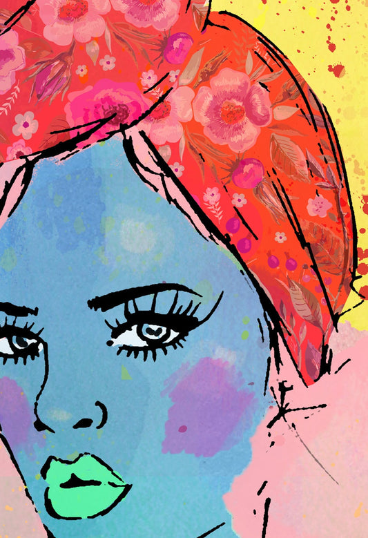 Rising Sun - Illustration Print