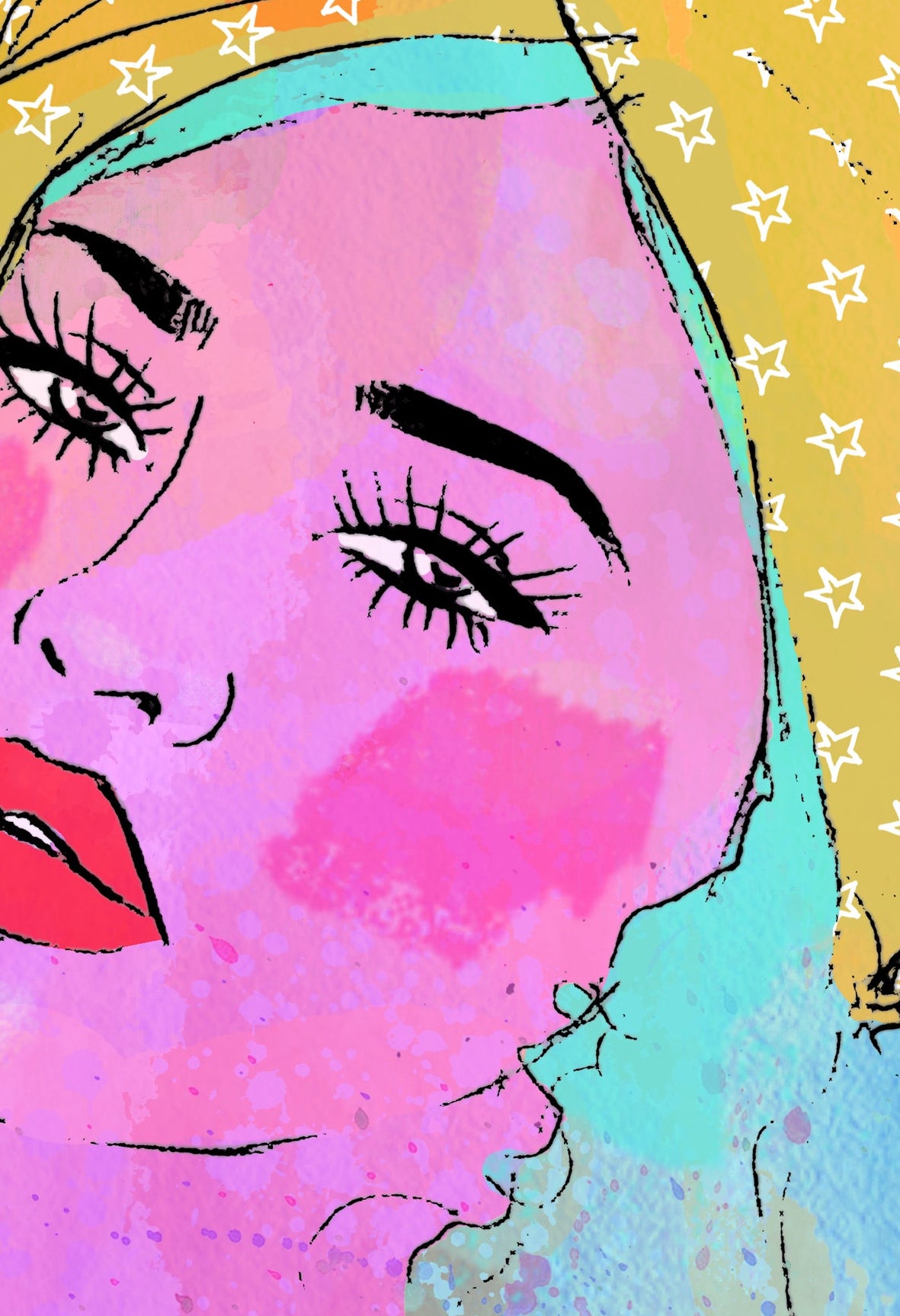 Turbanista - Illustration Print