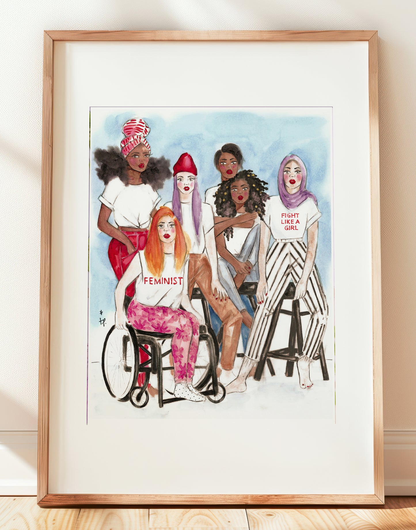 Women Power - Art Print
